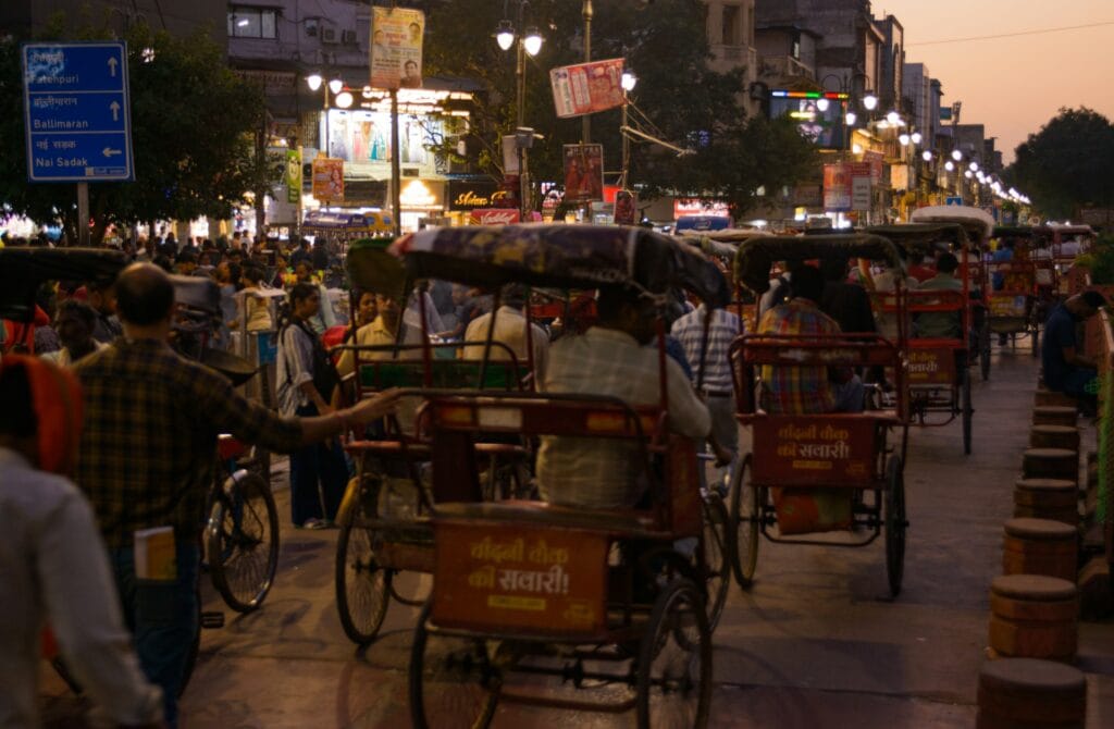 Street life of India