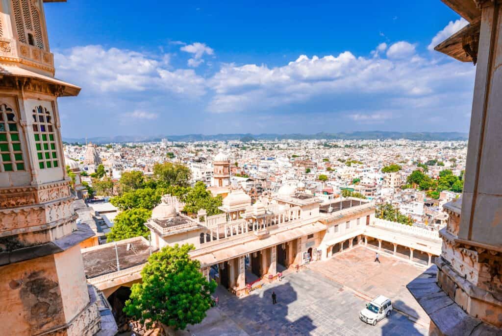 Udaipur Aerial View