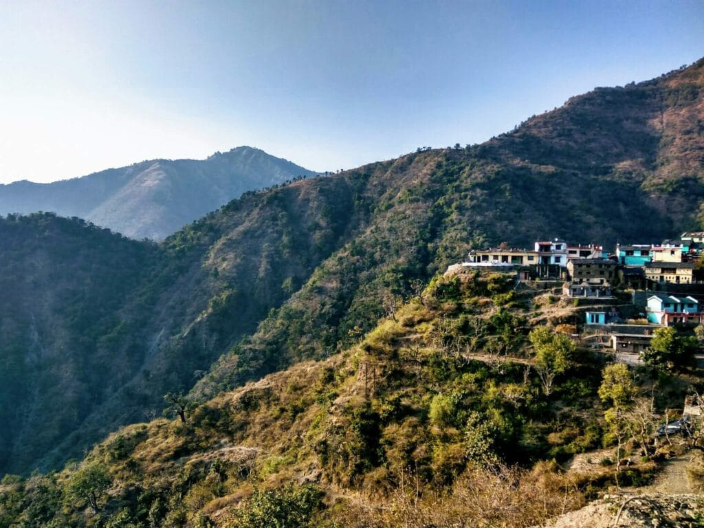 Dehradun valley and mountain landscape ideal for remote work and nature-loving digital nomads