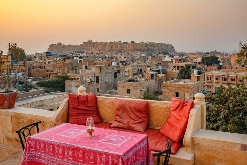 Heritage hotel accommodation, Rajasthan, India