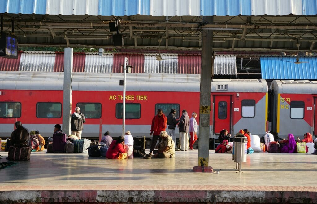 Indian train travel