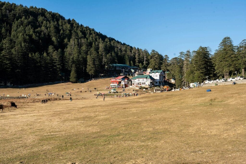 Khajjiar meadow in Himachal Pradesh
