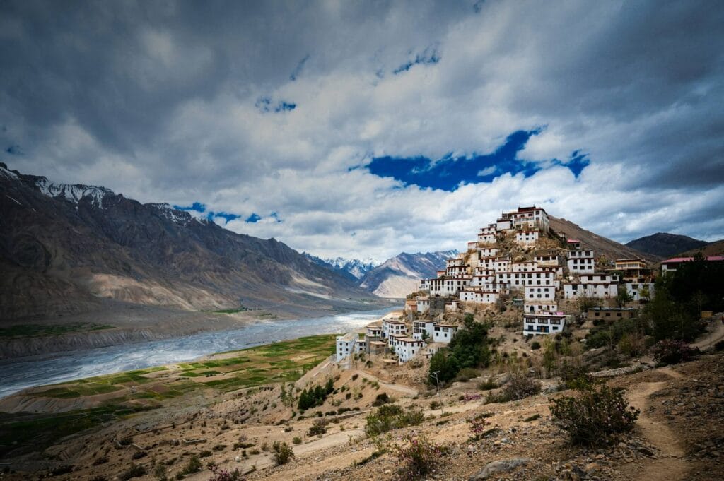 Monastery in Spiti Valley Himalayas
