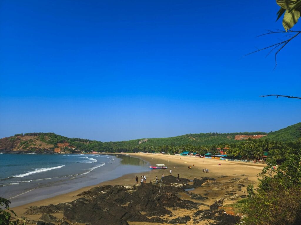 Cliffside beaches of Gokarna Karnataka
