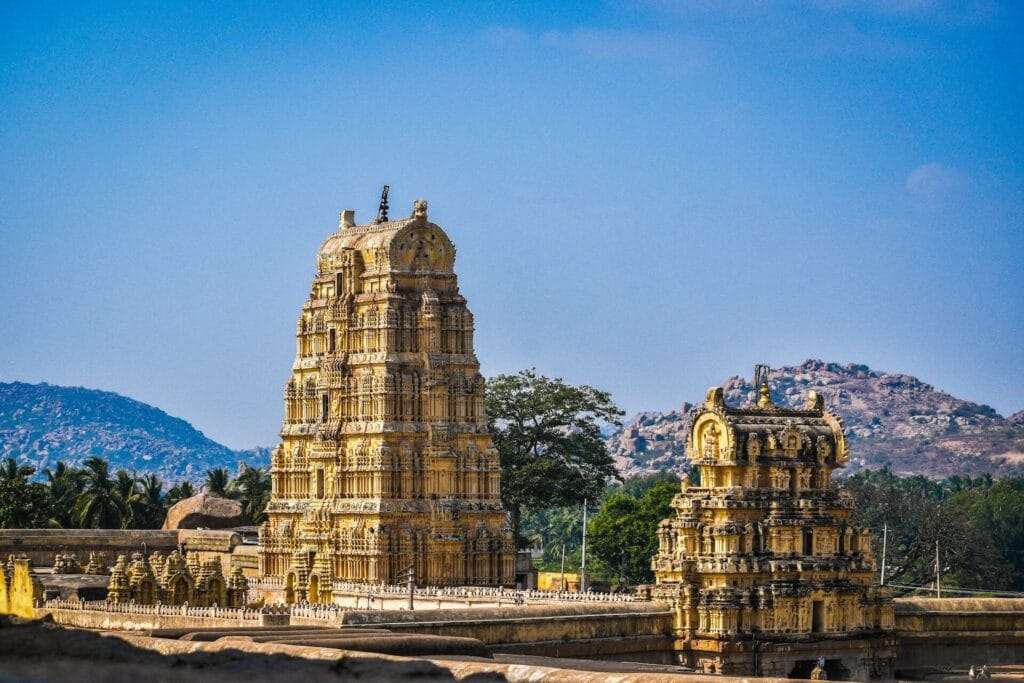 Ancient ruins of Hampi Karnataka