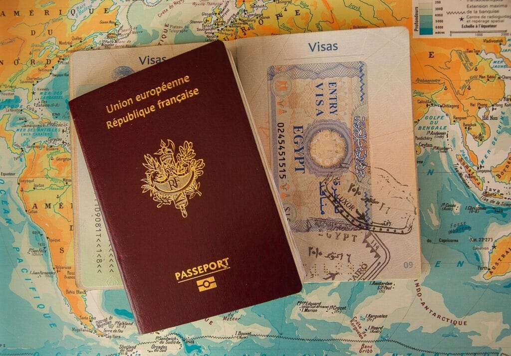 eVisa India options passport visa stamps