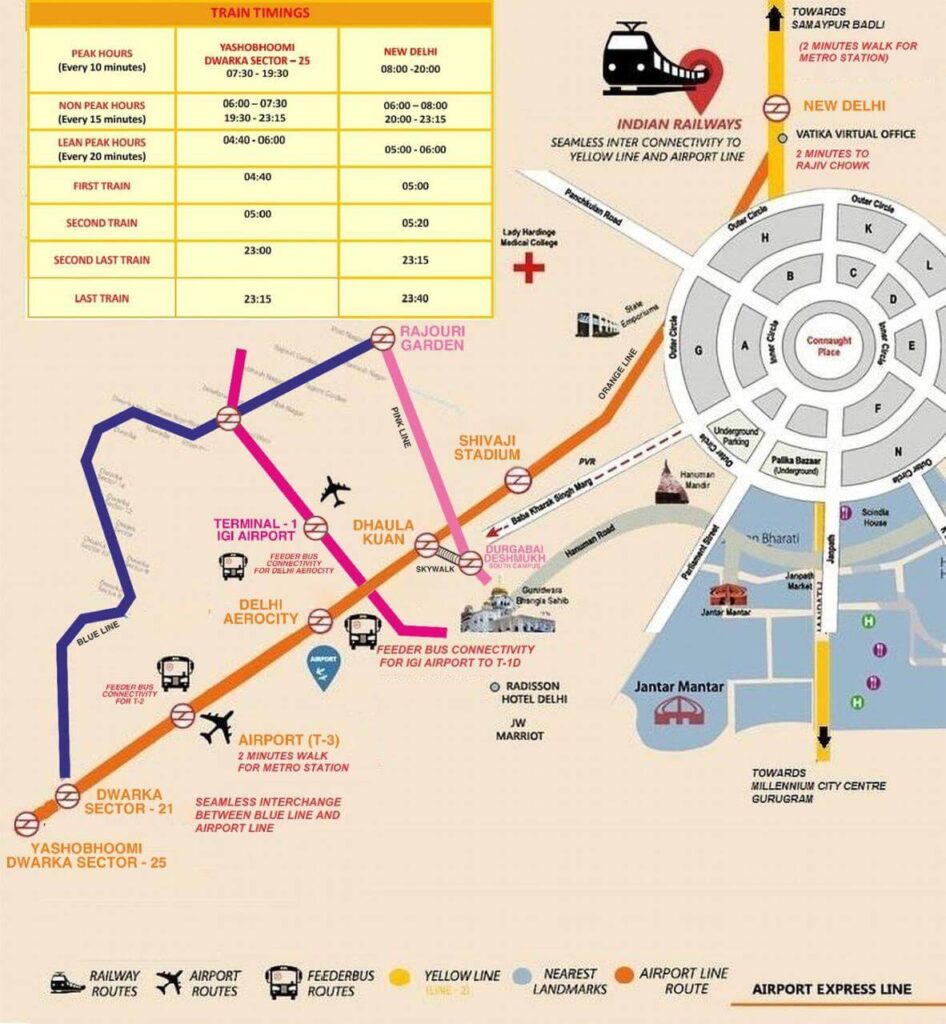 Delhi Metro Airport Express Line