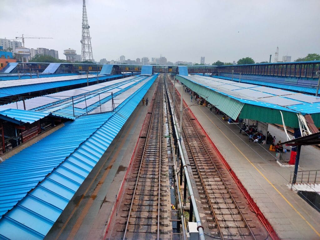 Indian Railway Platform look