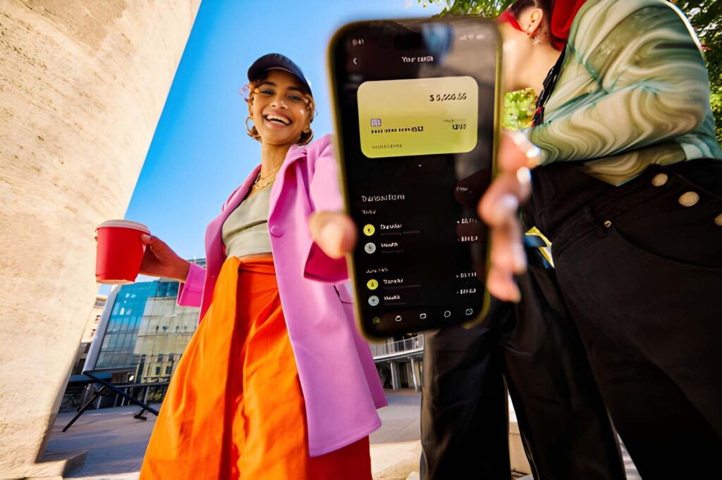 Smartphone showing a currency conversion app for travelers