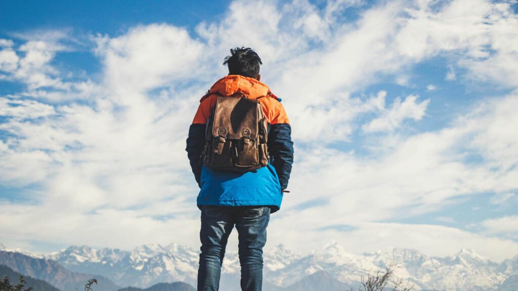 Backpacker traveler