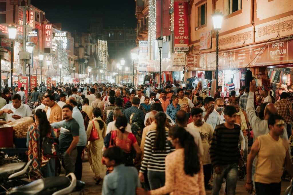 India night market