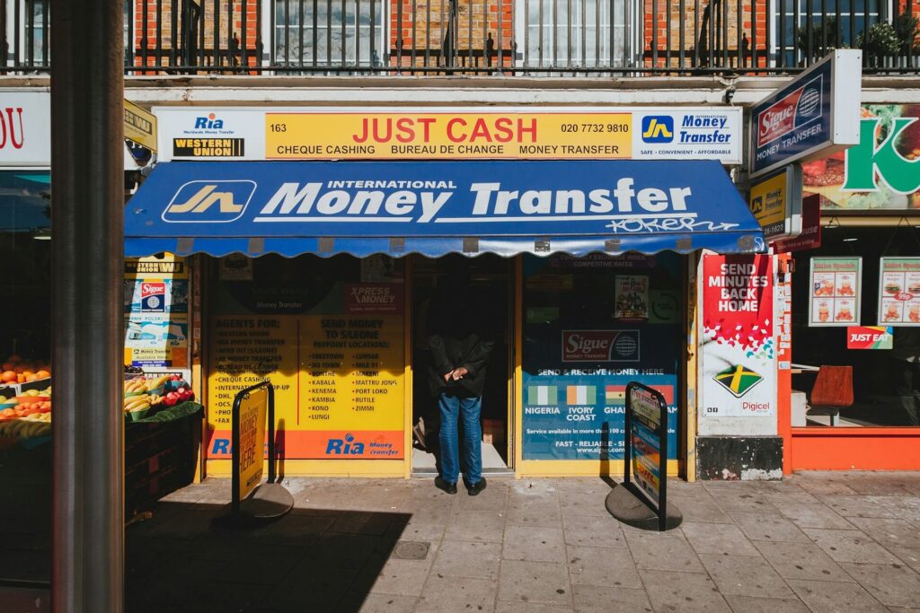 currency exchange shops