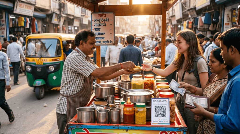 India street vendor
