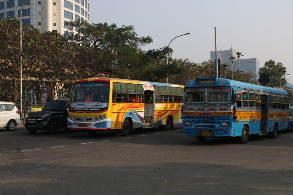 Public transport options in India