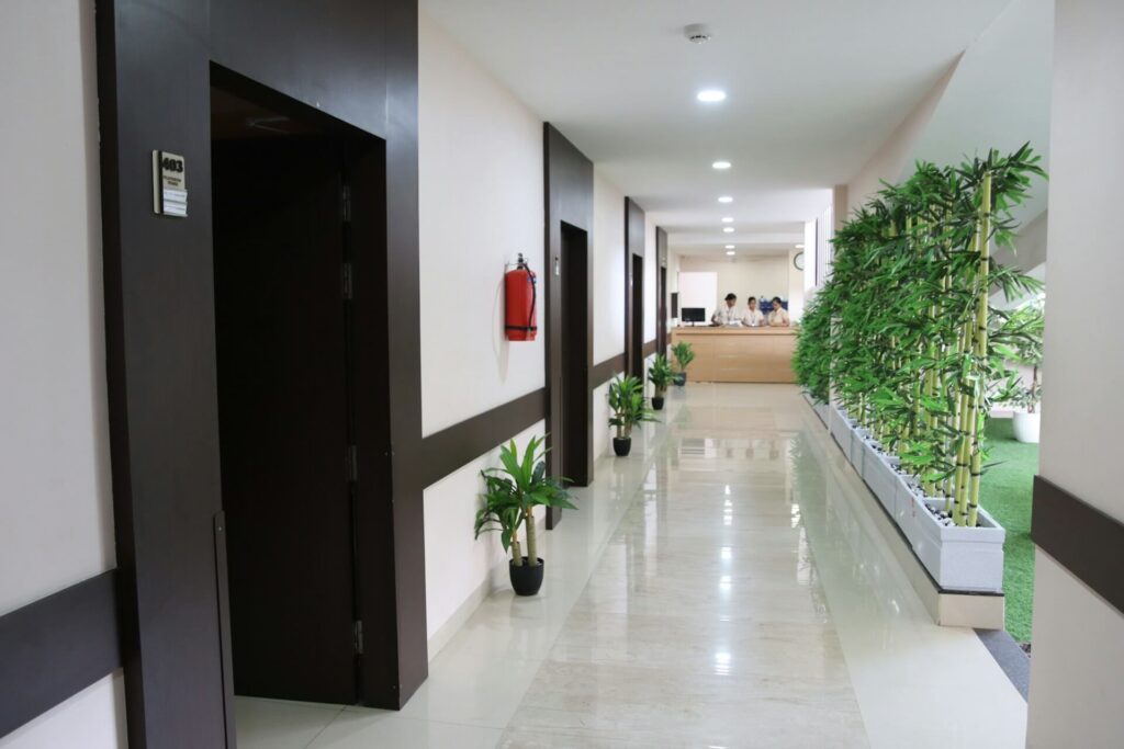 Hotel lobby India